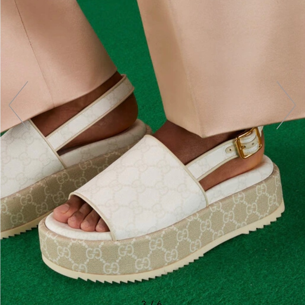 GUCCI GG Supreme Sandal